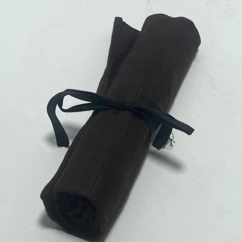 Peaso Steak Knife Set 6pc Rosewood Handle Solingen Germany Roll